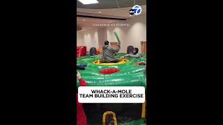 WhackAMole team building exercise [upl. by Prestige]