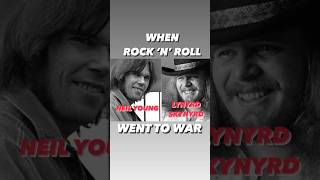 WHEN ROCK ‘N’ ROLL WENT TO WAR LYNYRD SKYNYRD VS NEIL YOUNG [upl. by Nnylaf]