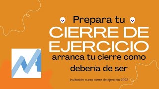 Invitación curso cierre de ejercicio ISR 2023 [upl. by Okihcim]