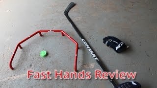 Fast Hands Review Ice Hockey Stickhandling Trainer Training Aid  Stick handling off ice [upl. by Garrison]