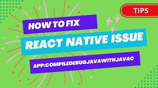 How to Fix Execution failed for task appcompileDebugJavaWithJavac [upl. by Morehouse]