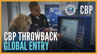 Faster International Travel Arrival  Global Entry  CBP Throwback 2015  CBP [upl. by Alvord49]