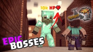 Minecraft Plugin Tutorial EpicBosses  The Ultimate Bosses Plugin [upl. by Kloman]