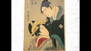 Ukiyoe by Kitagawa Utamaro  Woodblock Prints in Japan [upl. by Merlin]