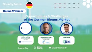 Opportunities amp Challenges of the German Biogas and Biomethane Market [upl. by Einotna819]