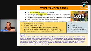 Wednesday Webinar 4 GCSE Non Fiction Texts [upl. by Gardel]