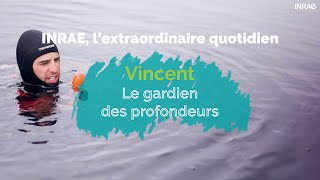 INRAE l’extraordinaire quotidien Vincent le gardien des profondeurs [upl. by Romilda]