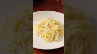 Quick amp Creamy Carbonara Recipe in 1 Minute 🍝 [upl. by Leifer145]