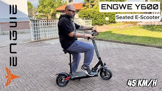 ENGWE Y600  The best Seated EScooter with powerful 600W motor [upl. by Yren]