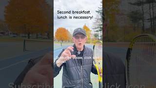 School tennis requires enhanced nutrition tennis tennistime tennispractice shortsyoutube [upl. by Naahsar]