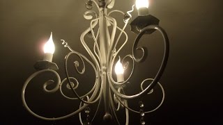 Самодельная люстра своими рукамиblacksmith chandelier [upl. by Aurie]