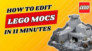 This is the BEST Way to Edit Your LEGO MOCs  Photoshop Tutorial [upl. by Tabina509]