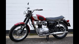 1970 Triumph T120R Bonneville 650cc  For Sale [upl. by Ahsilav]