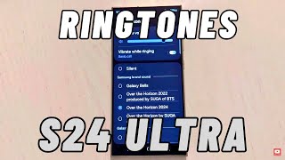 ORIGINAL RINGTONES Samsung Galaxy S24 ULTRA [upl. by Aratak]