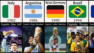 Football world cup winners list from 1930 to 2022 [upl. by Garlan]