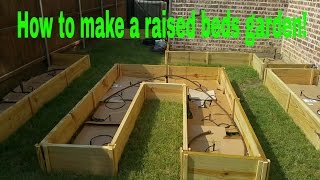 How to make a raised bed garden [upl. by Divadnoj]