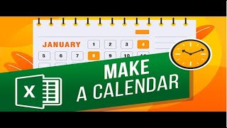 How To Make New Automated Monthly Dynamic Calendar In Excel  No VBA [upl. by Nivrek]