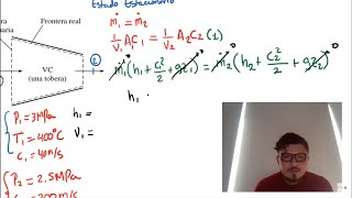 ▶️TERMODINÁMICA TOBERA ADIABÁTICA✔️Ejercicio Resuelto en EES y PRIMERA LEY en sistemas abiertos [upl. by Coniah]