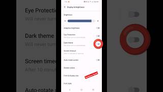 How to Enable or Disable Dark Theme in an Android Phone  Dark Theme Kaise Enable Karen [upl. by Mosley196]