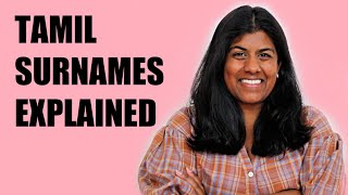 Do Tamil People Have Surnames [upl. by Treiber]