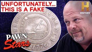 Pawn Stars TOP 5 FAKE quotHOLY GRAILSquot CANT FOOL THE PAWN STARS [upl. by Rubina]