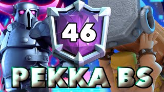 Top46 with PEKKA Bridge Spam Go top1😉Clash Royale [upl. by Dulcine201]