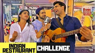 Indian Restaurant Challenge  Rimorav Vlogs [upl. by Anialeh]