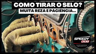 Trocando os SELOS do motor do CHEVETTE NUNCA FAÇAM ISSO [upl. by Morty]