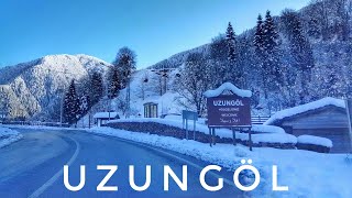 UZUNGÖL in Wınter Snowy Uzungol [upl. by Scrope195]