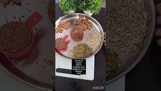 Seeds energy booster recipe 💪👍 simple and tasty food bahut se fayde seeds easyrecipe shotrs [upl. by Quiteris]