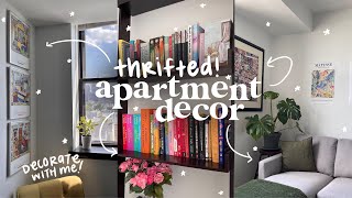 THRIFTED pinterestinspired apartment decor  redecorate with me [upl. by Vial255]