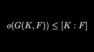 The Elements of Galois Theory Part 3 Herstein [upl. by Hellene]