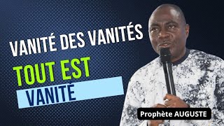 VANITÉ DES VANITÉS TOUT EST VANITÉ [upl. by Eillom]