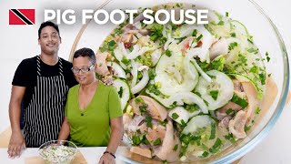 Bess Pig Foot Souse Recipe by Shaun amp Gizelle 🇹🇹 Foodie Nation [upl. by Boutis964]