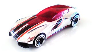 2018 Super Chrome Gazella GT Hot Wheels diecast car model [upl. by Rosabelle]