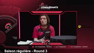 CONQUÉRANTS DE LIMOILOU VS MONTMORENCY 2  Saison régulière  Round 3 [upl. by Aitnuahs]