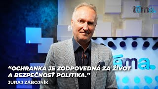 Ochranka je zodpovedná za život a bezpečnosť politika  Juraj Zábojník [upl. by Jimmy]