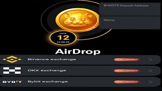 How to find your hamster DEPOSIT ADDRESS and MEMO from your preferred exchange Binance for Airdrop [upl. by Eimiaj530]