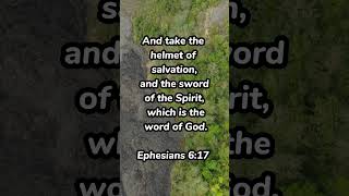 Ephesians 617 Bible Verse Of The Day Bible biblestudy bibleverse God Jesus Godislove fyp [upl. by Hanikahs]