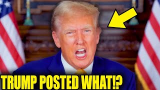 Trump Just Made THIS INSANE Post Immediately BACKFIRES [upl. by Ecneps]