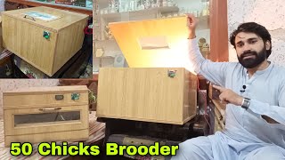 How To Use Brooder Full Information 50 Chicks Brooder By Pakaseels [upl. by Curr]