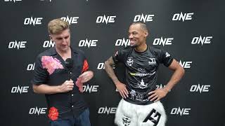 ONE Fight Night 25 Regian Eersal talks legacy following victorious rematch against Alexis Nicolas [upl. by Kciredes151]