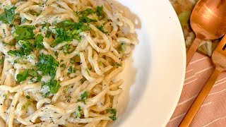 How to Make Trader Joe’s Spaghetti Cacio e Pepe [upl. by Audrit]