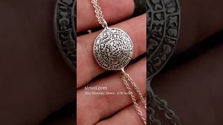 Phaistos Disc Silver Chain Bracelet  Jewelry From Greece Silver Jewelry Greece Crete [upl. by Aan]