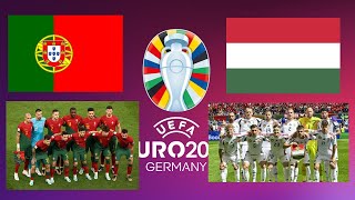 EURO 2024 Virtual Elődöntő Portugália Magyarország [upl. by Krasnoff]