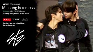 MINSUNG IS A MESS  netfelix [upl. by Bud]