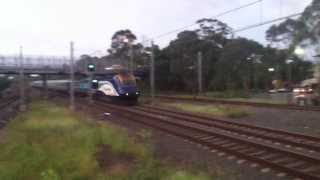 Countrylink XPT passes Toongabbie [upl. by Hackett]