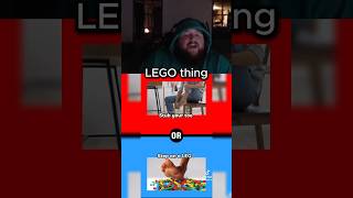 CaseOh Would Crush The Lego 😭 caseoh meme [upl. by Immak]