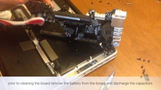 Water Damaged Macbook Pro logic board [upl. by Reeves]