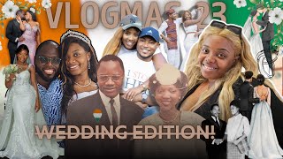 VLOGMAS ABIDJAN23 WEDDING EDITION [upl. by Sherri]